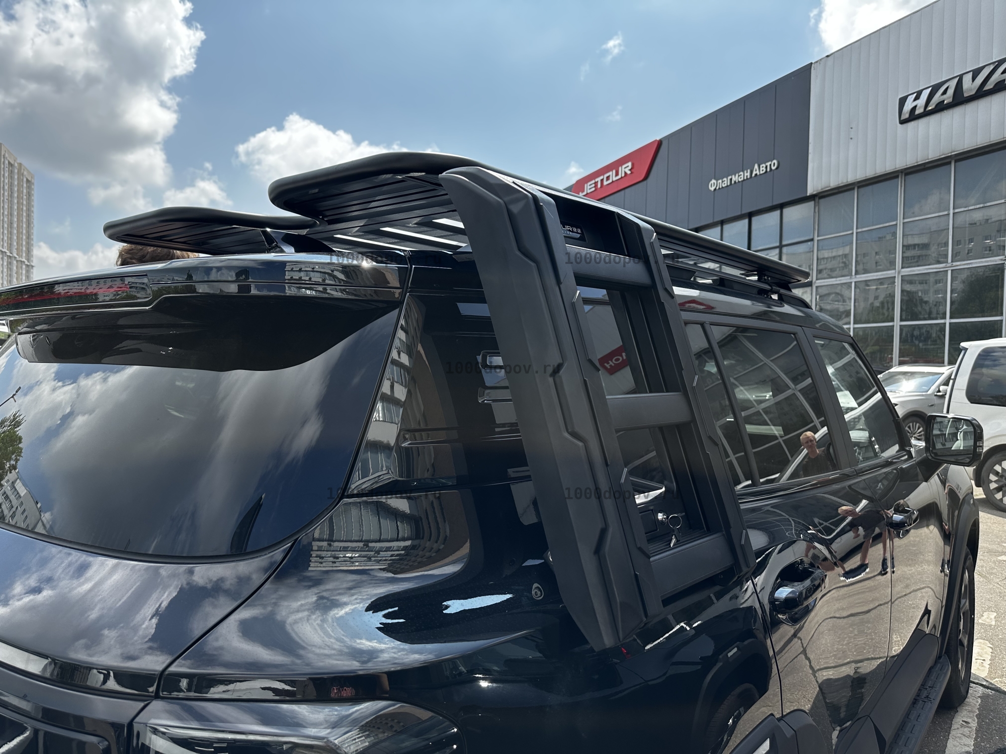 Боковая лестница для внедорожника Jetour T1 2025-н.в. — рисунок 30