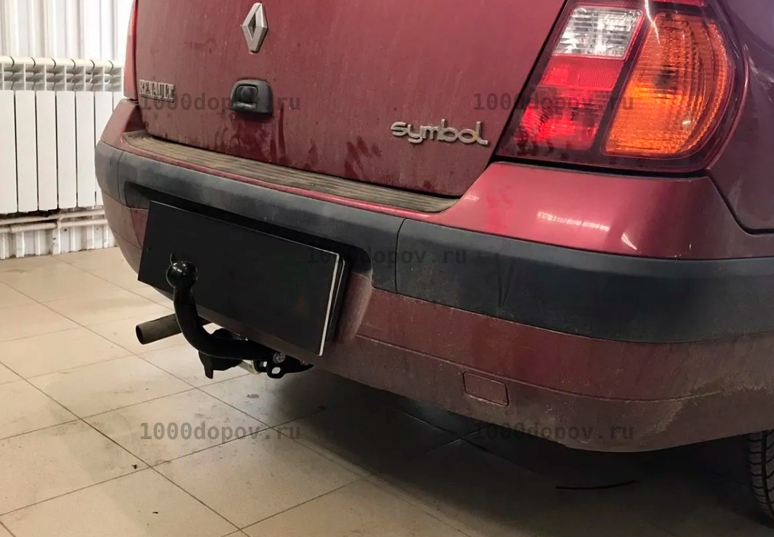 Фаркоп Leader Plus R102-A Renault Symbol 2002-2008 — рисунок 2