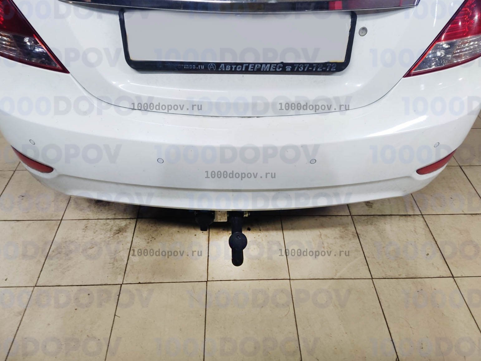 Фаркоп Avtos HY 32 Kia Rio седан, hb 2011-2017 — рисунок 2