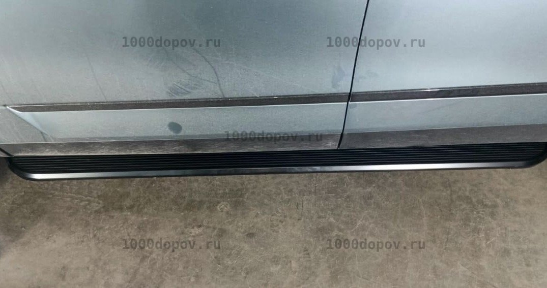 Пороги подножки на JAECOO J7 2023-н.в. Блекаут — рисунок 20