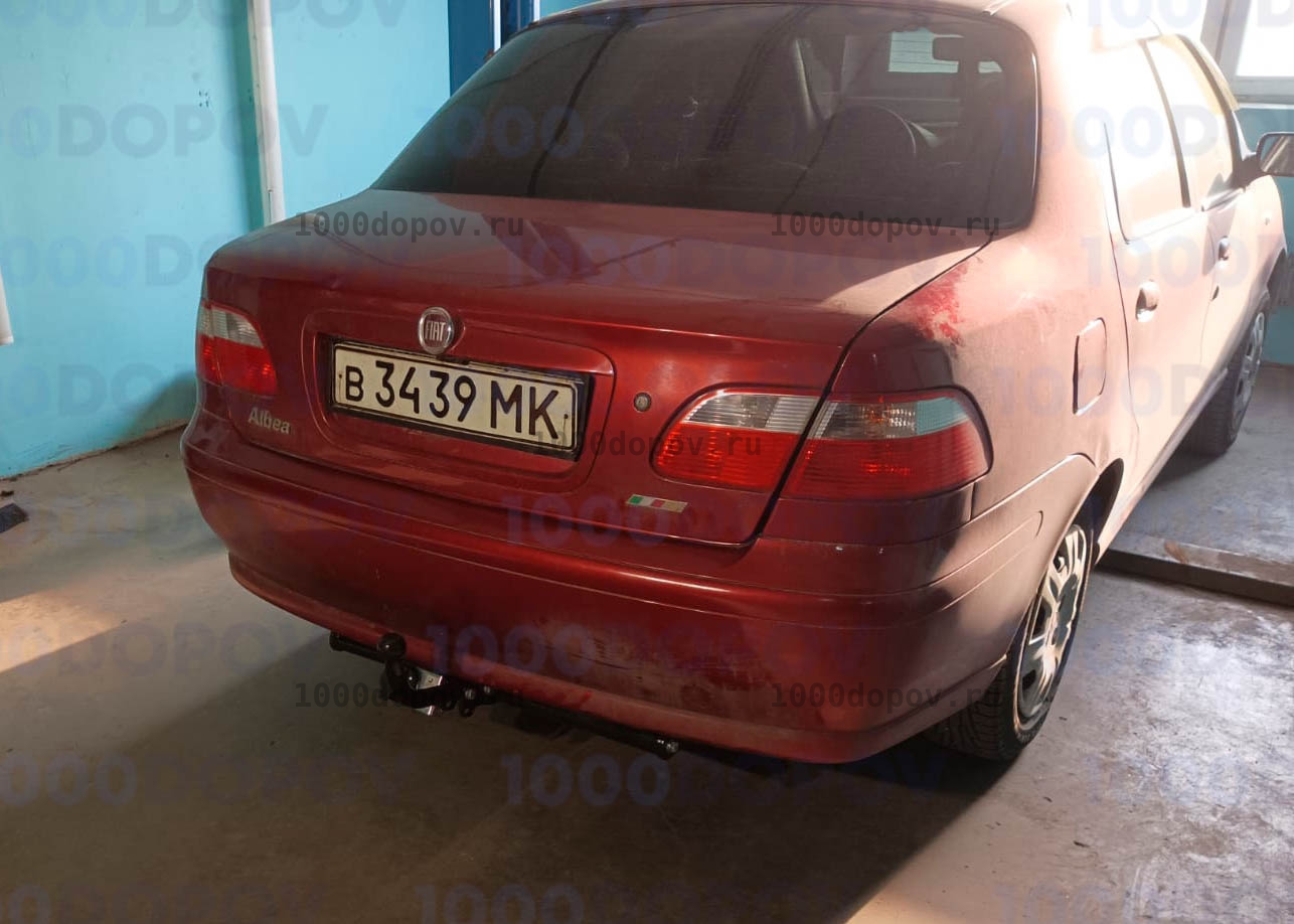 Фаркоп Leader Plus F204-A Fiat Albea (седан) 2003/04-н.в. — рисунок 1