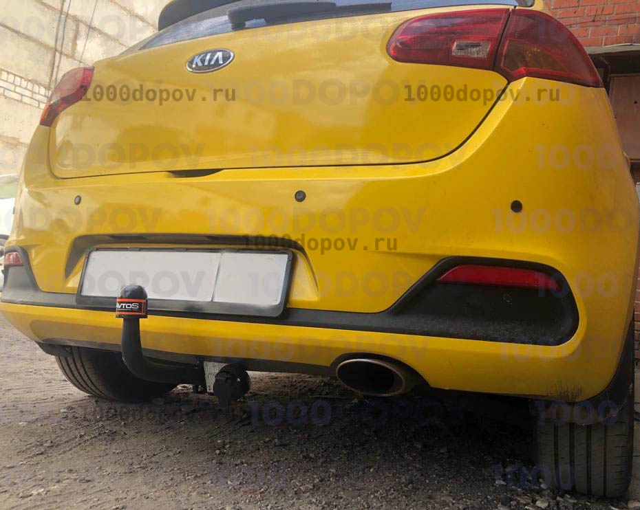 Фаркоп Avtos KI 27 KIA Ceed hb 2012-2018 — рисунок 3