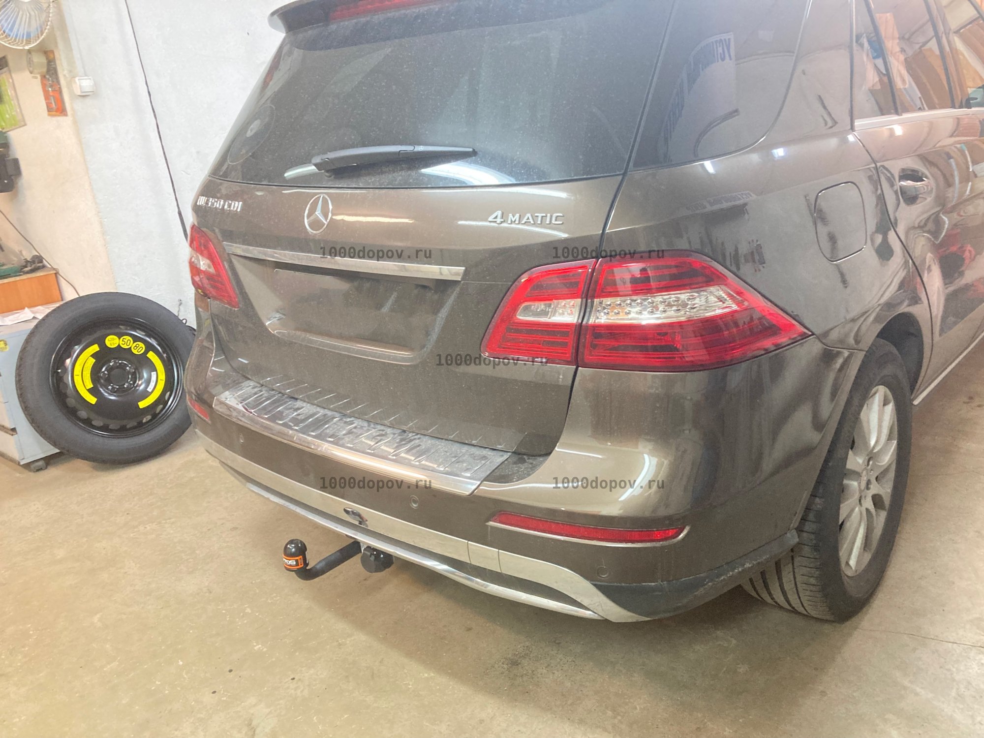 Фаркоп Avtos MB 07 Mercedes ML (w164) 2005 - 2012, ML (w166) 2012 - 2015 — рисунок 15