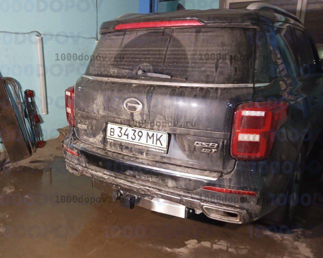 Фаркоп PT GROUP GAC-19-991124.00 GAC GS8 с 2019-2023 (нерж. накладка) — рисунок 3