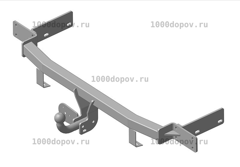 Фаркоп Avtos KI 12 KIA Sorento 2006-10/2009 — рисунок 3