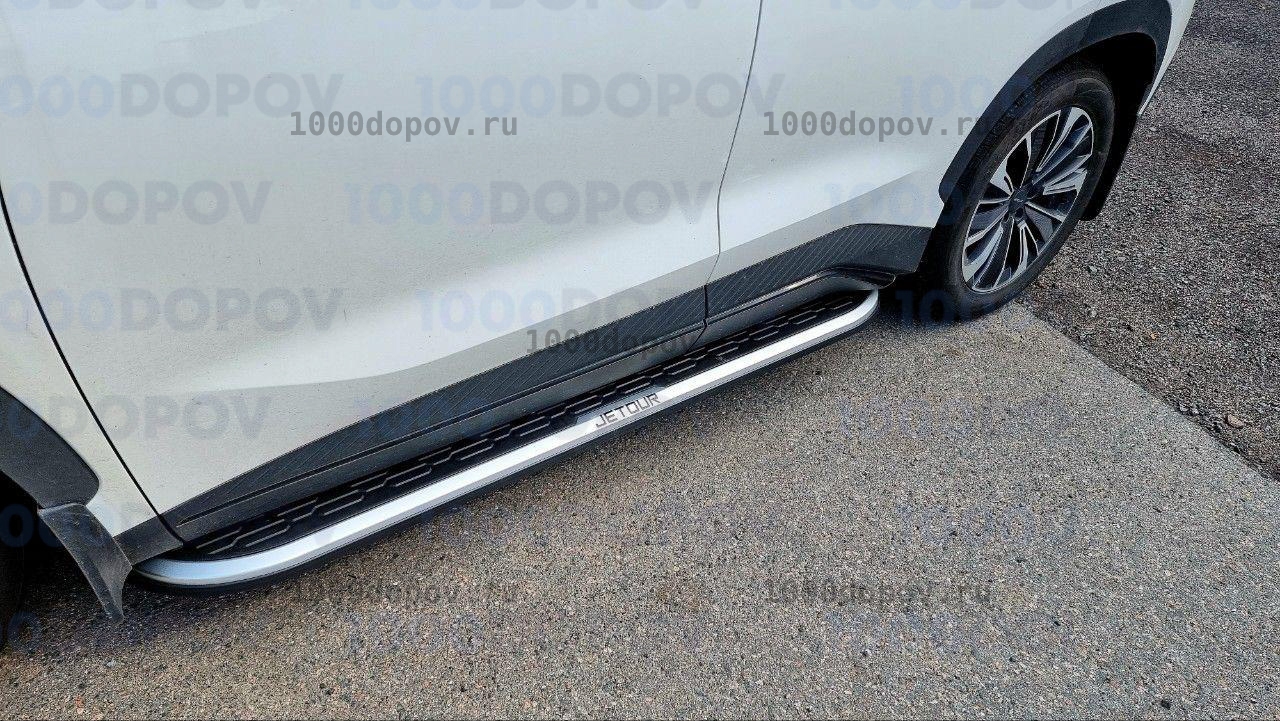 Пороги подножки на Jetour Dashing 2022-н.в. — рисунок 1