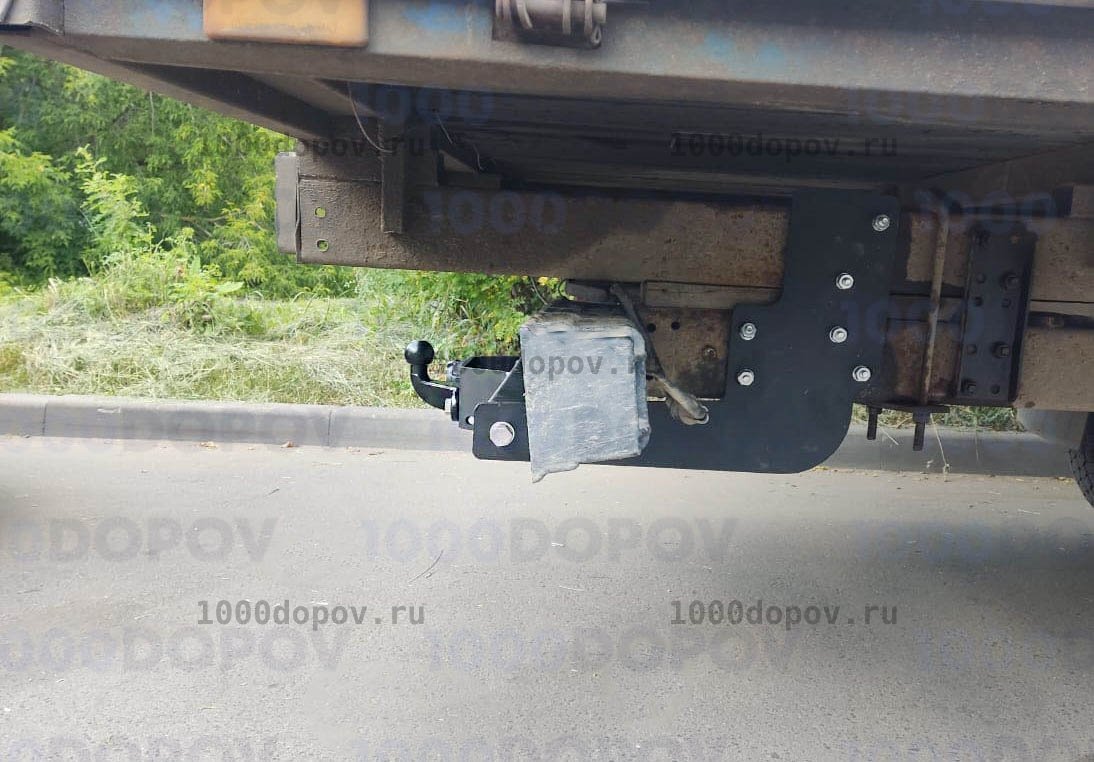 Фаркоп Avtos Gaz-10 Газ 330232 Фермер с удл. и коротким кузовом  2003-2013 — рисунок 4