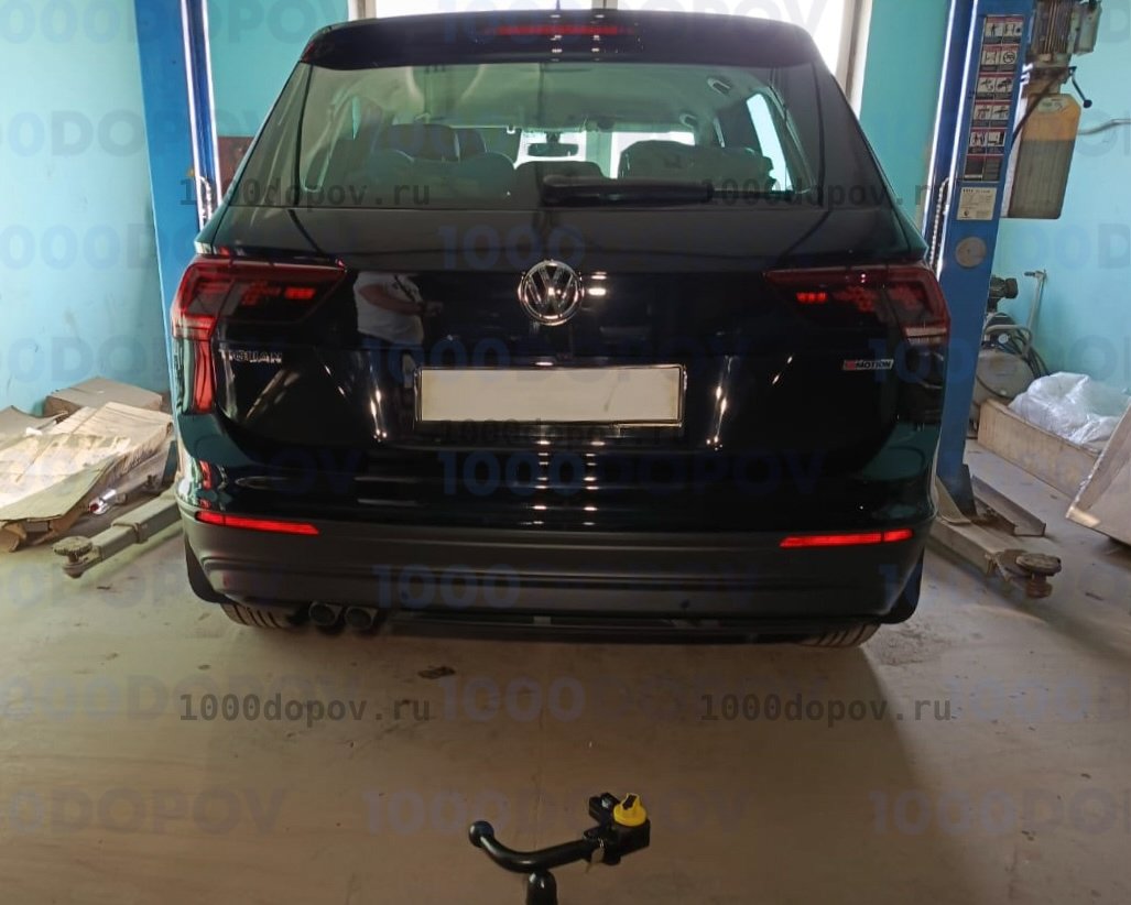 Фаркоп BERG F.5111.003 Volkswagen Tiguan 2016-н.в. (быстросъемный) — рисунок 21
