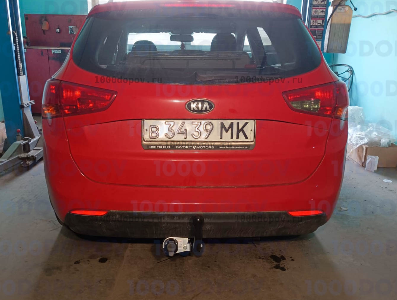 Фаркоп Трейлер 7351 Kia Сeed универсал 2012-2018 — рисунок 3