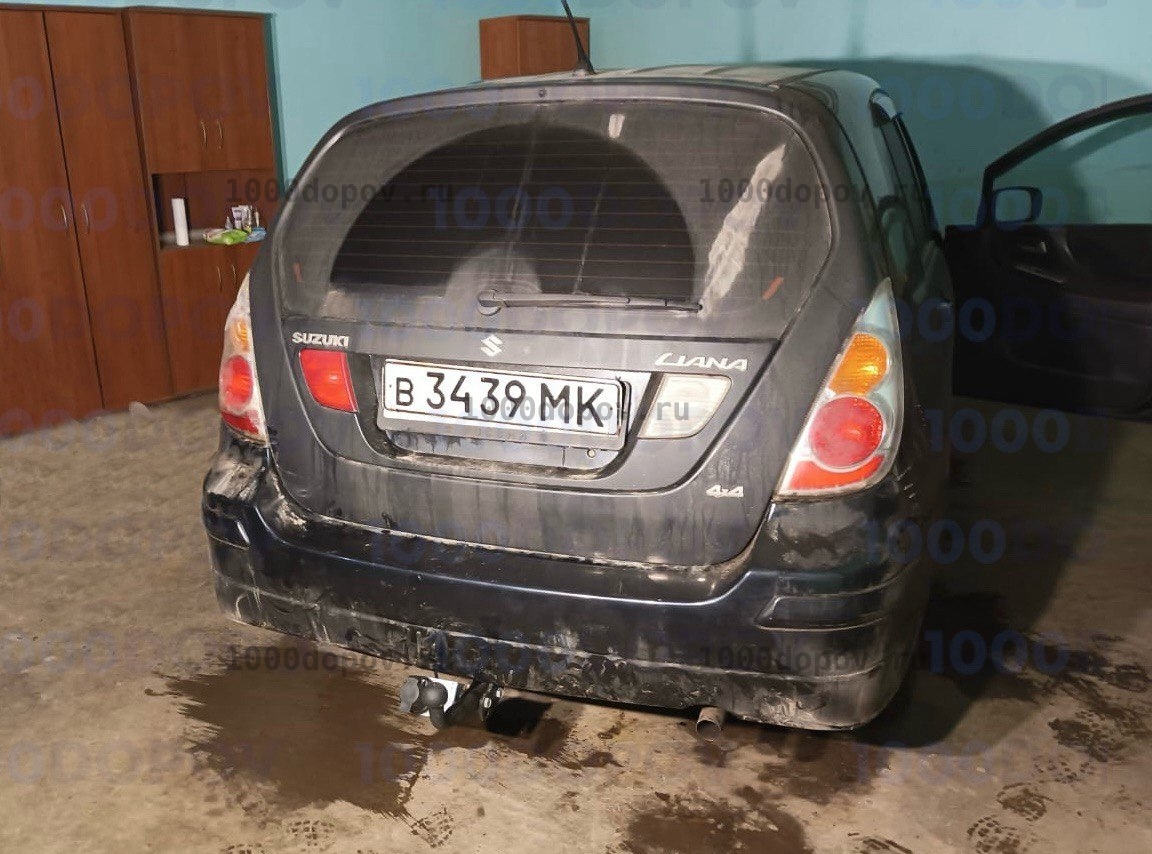 Фаркоп Avtos SZ 07 Suzuki Liana hb 2005-2008 — рисунок 1