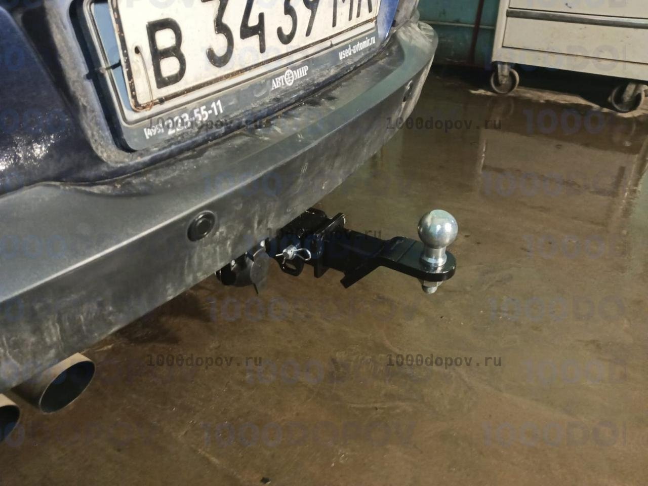 Фаркоп Leader Plus V123-E Volkswagen Tiguan (5N1) 2007-2011  (5N2) 2011-2016 — рисунок 13
