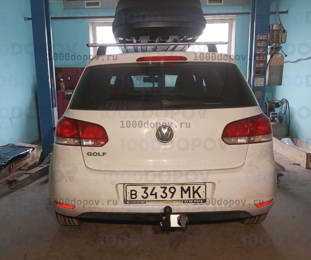 Фаркоп Avtos VW 25 Volkswagen Golf 5 Plus 2005-2008 — рисунок 6
