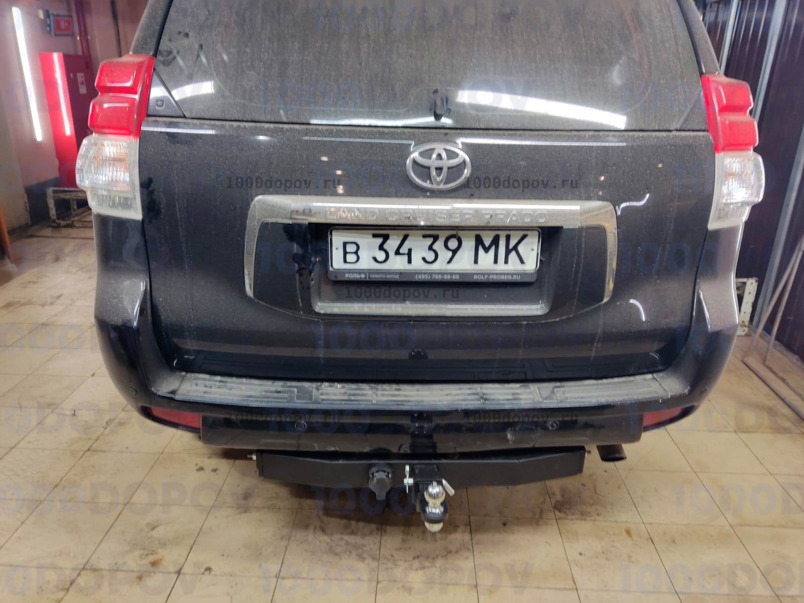Фаркоп PT GROUP TPR-09-991103.22 LEXUS GX 460 2010-2013 (окраш. накладка) — рисунок 4