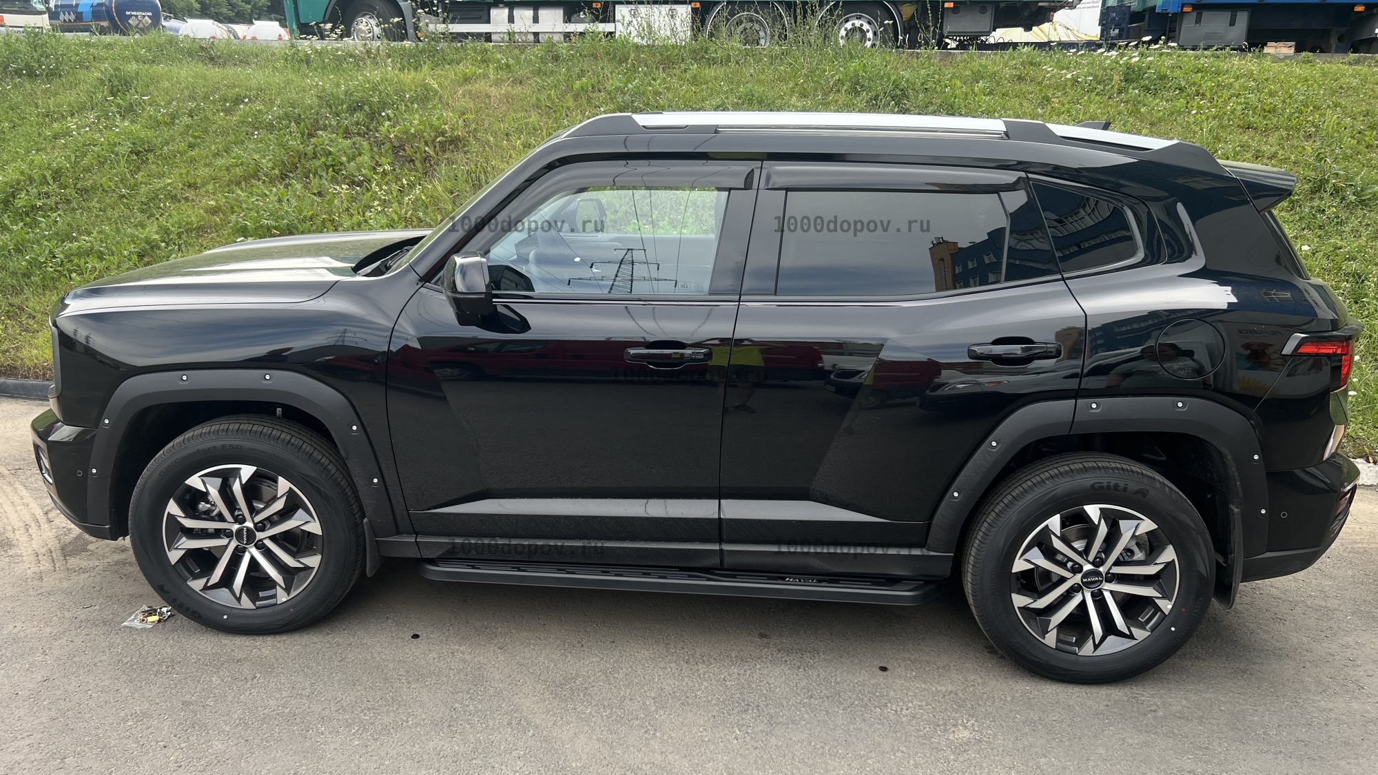 Пороги подножки Haval H7 2024-н.в. — рисунок 11