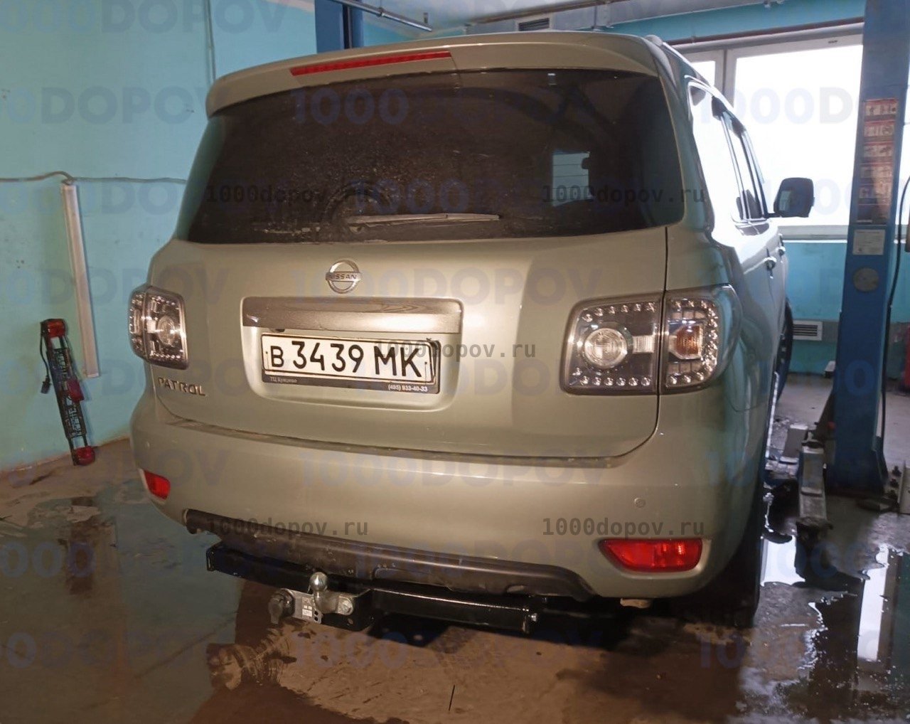 Фаркоп Leader Plus N124-F Nissan Patrol 2010-н.в. — рисунок 1