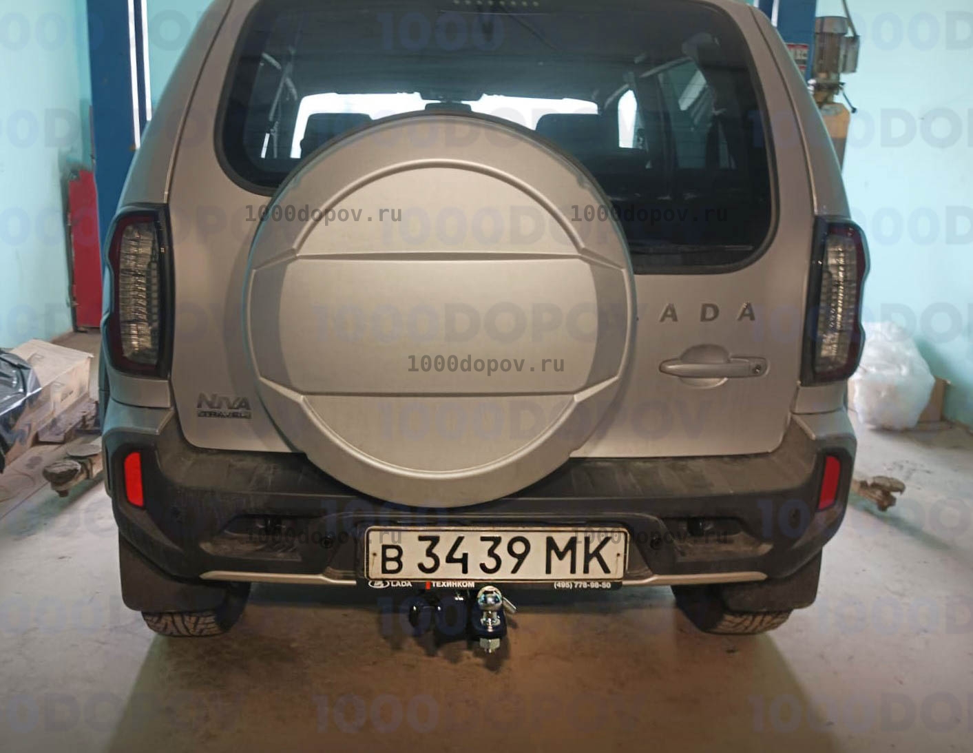 Фаркоп PT Group CHN991101 LADA Niva Travel 2021-н.в. — рисунок 6