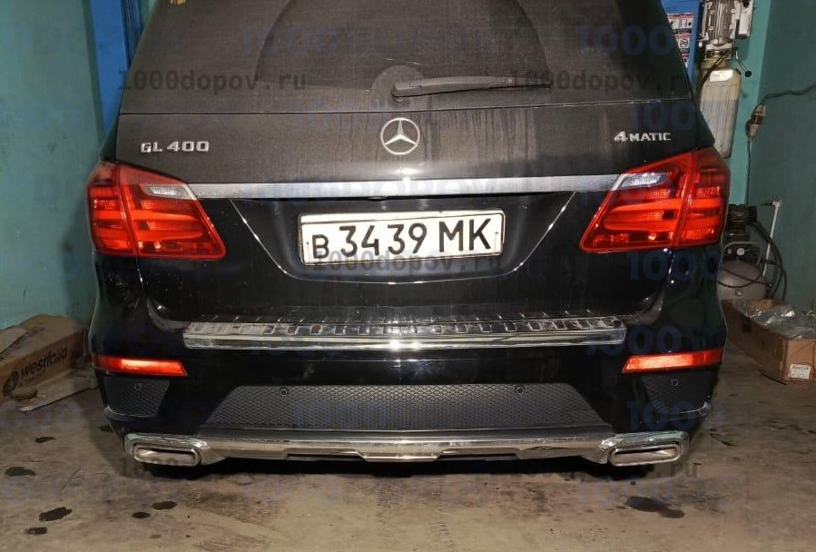 Фаркоп Steinhof M-143 Mercedes GLS X166 с 2016 г.в. — рисунок 8