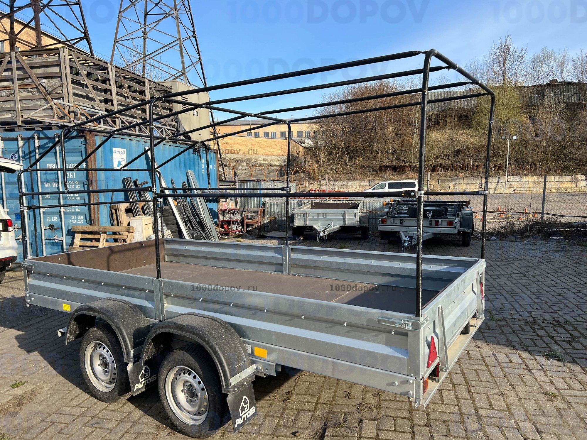 Тент с каркасом Avtos A35P Аэро — рисунок 8