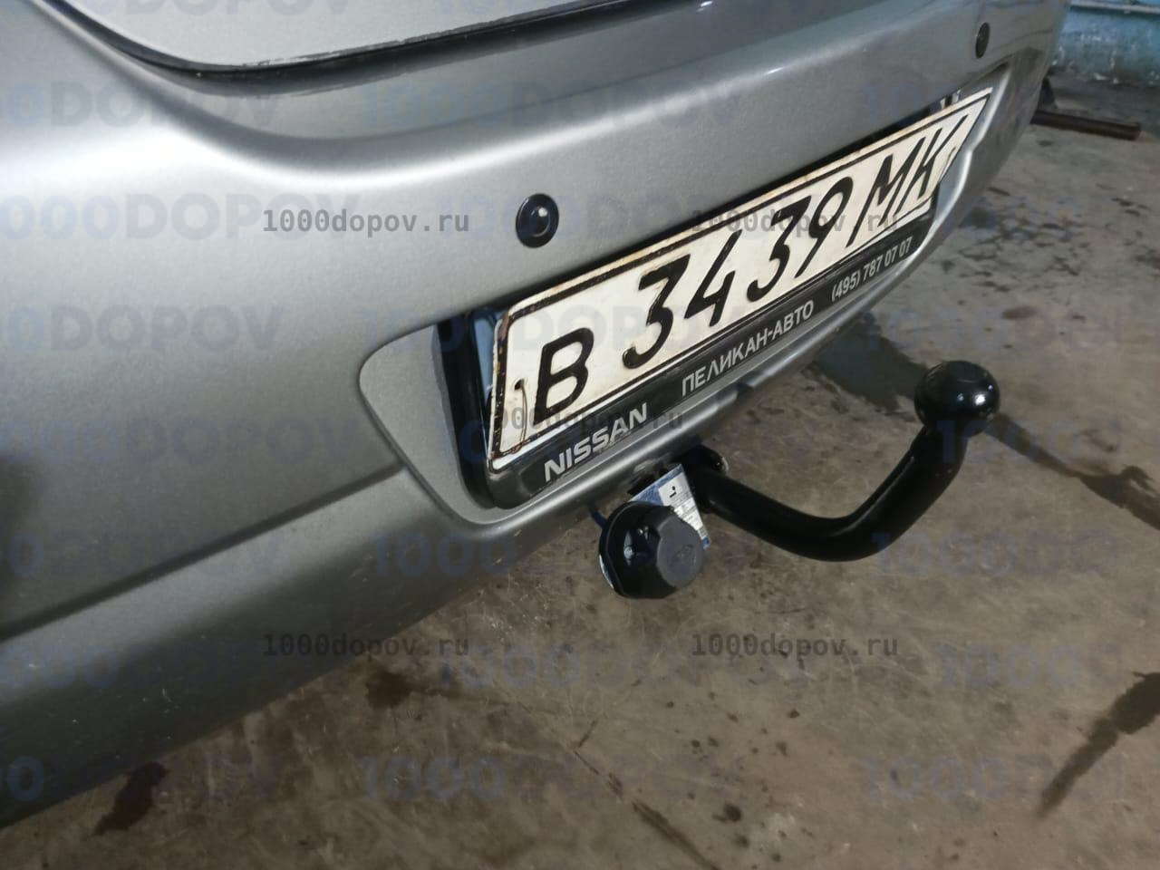 Фаркоп Leader Plus N114-A Nissan Tiida (C11) hb 2007-2014 — рисунок 2