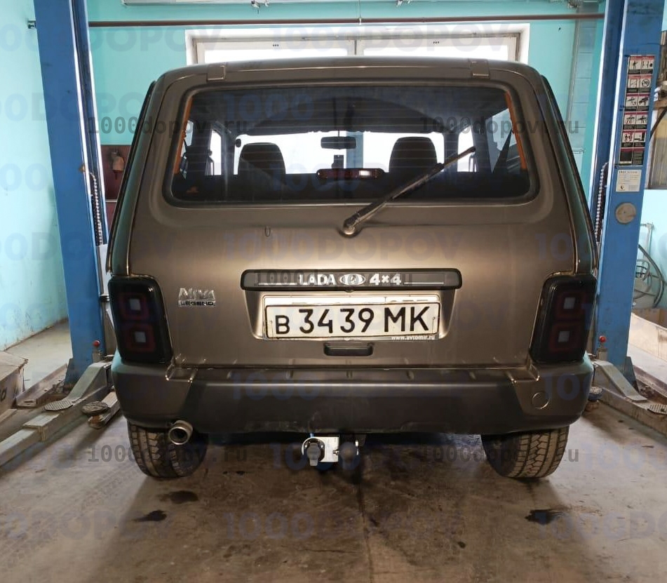 Фаркоп Avtos VAZ-63 ВАЗ 2121 Нива Urban без ГБО с 2014- — рисунок 5