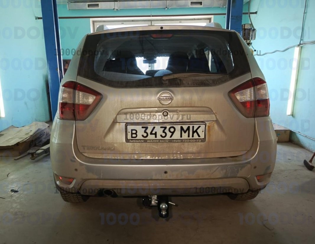Фаркоп Leader Plus R115-E Nissan Terrano 2014-н.в. — рисунок 10