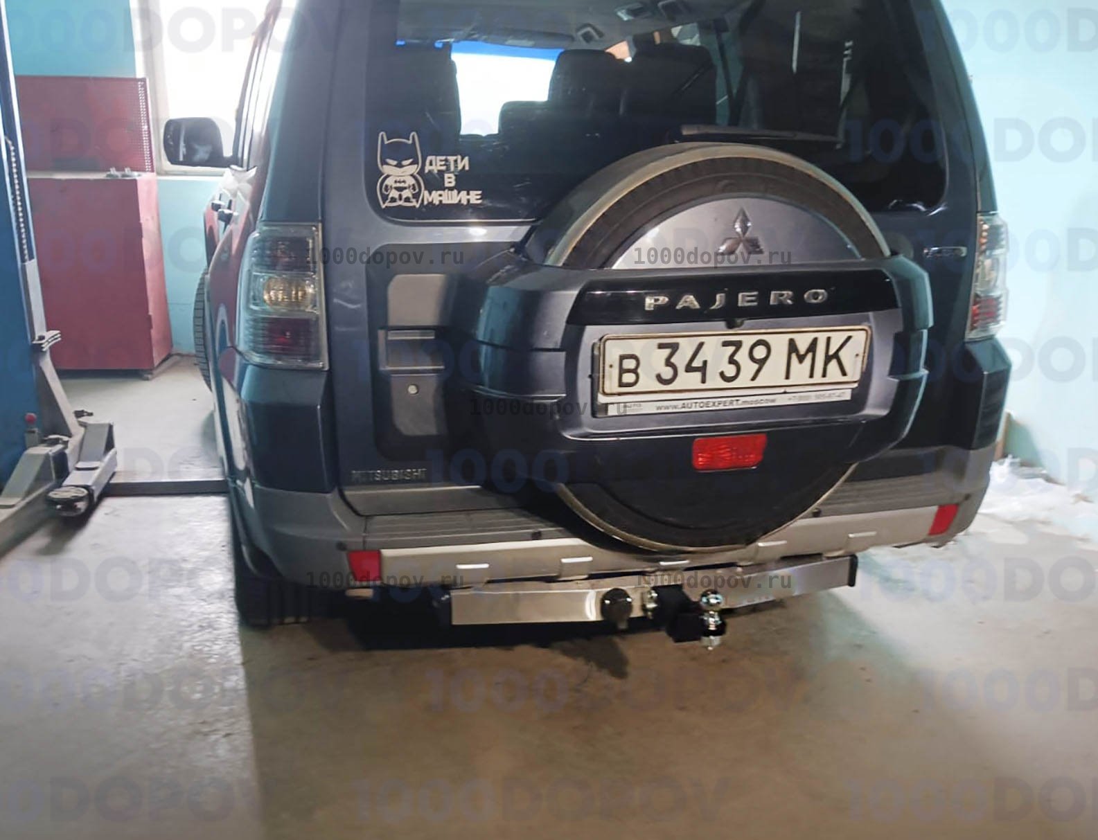 Фаркоп PT GROUP MPJ-99-991124.00 Mitsubishi Pajero 3/4 1999-2007, 2007-н.в. — рисунок 2