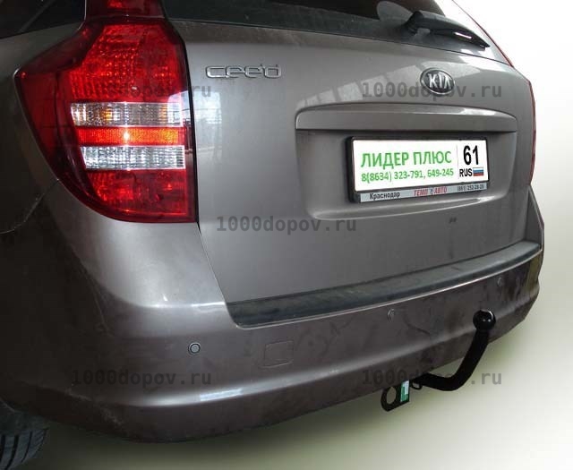 Фаркоп Leader Plus K106-A Kia Ceed (универсал) 2007-2013 — рисунок 6