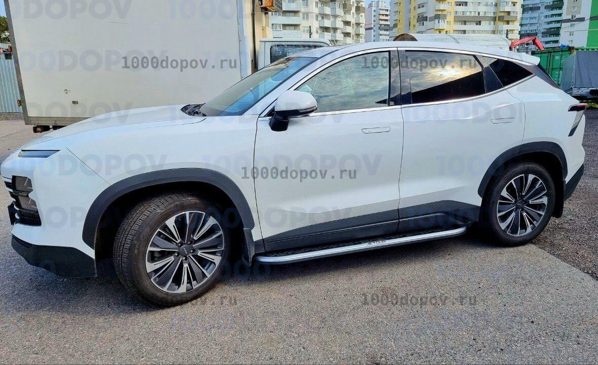 Пороги подножки на Jetour Dashing 2022-н.в. — рисунок 4