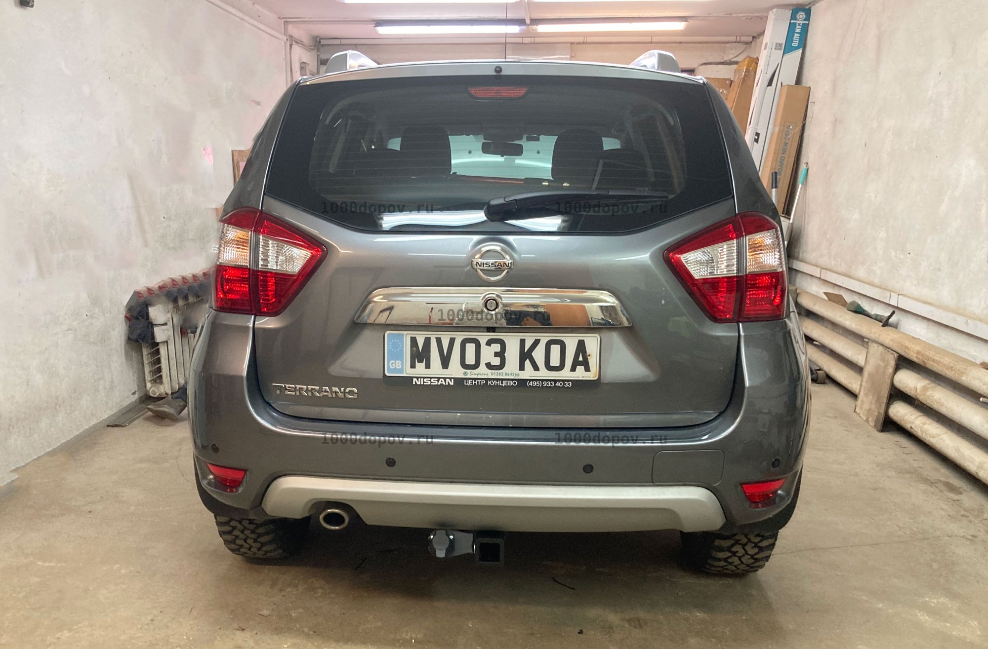 Фаркоп PT GROUP NTE-12-991122.00 NISSAN Terrano c 2014 -н.в. — рисунок 17