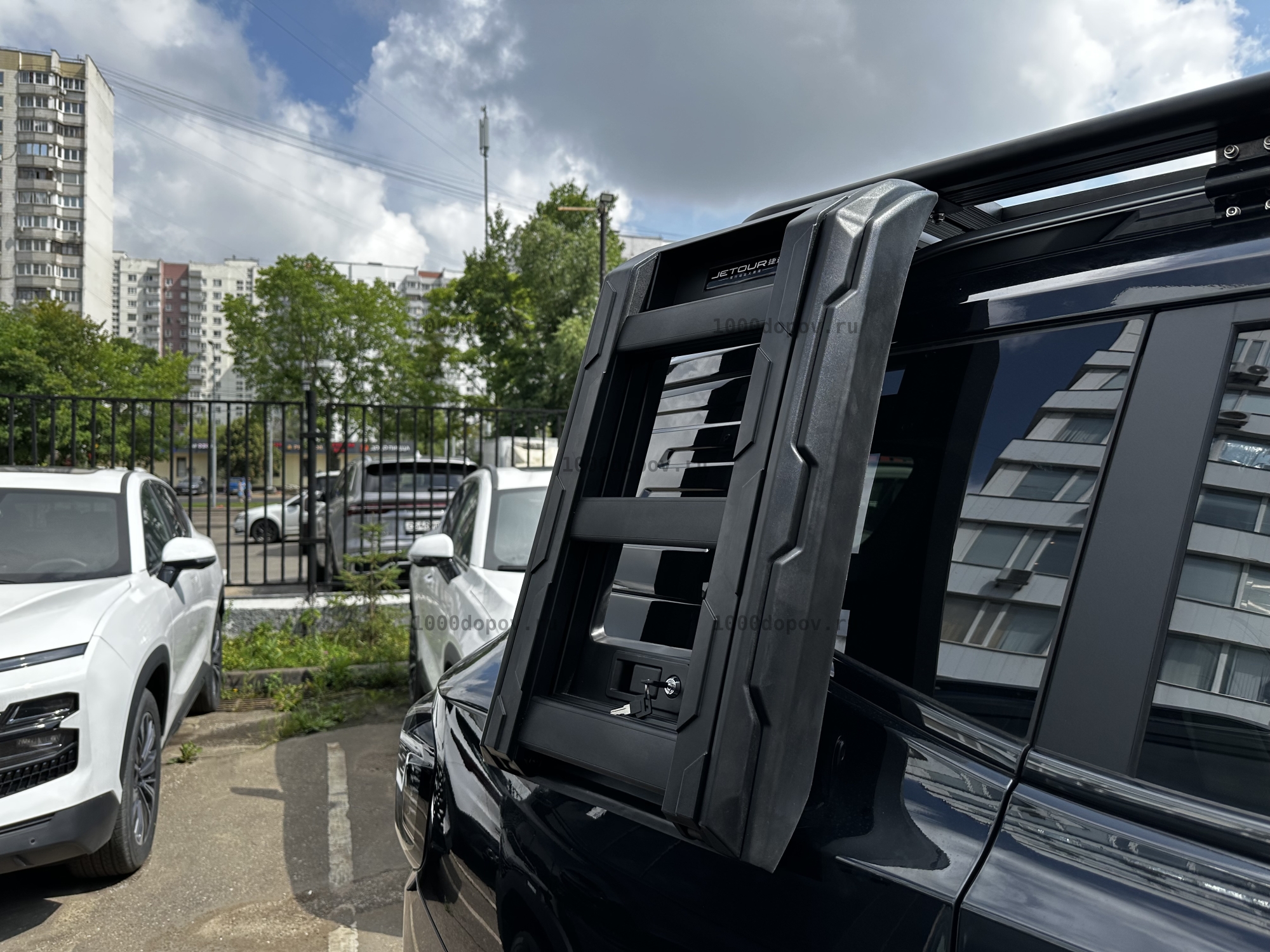 Боковая лестница для внедорожника Jetour T1 2025-н.в. — рисунок 3