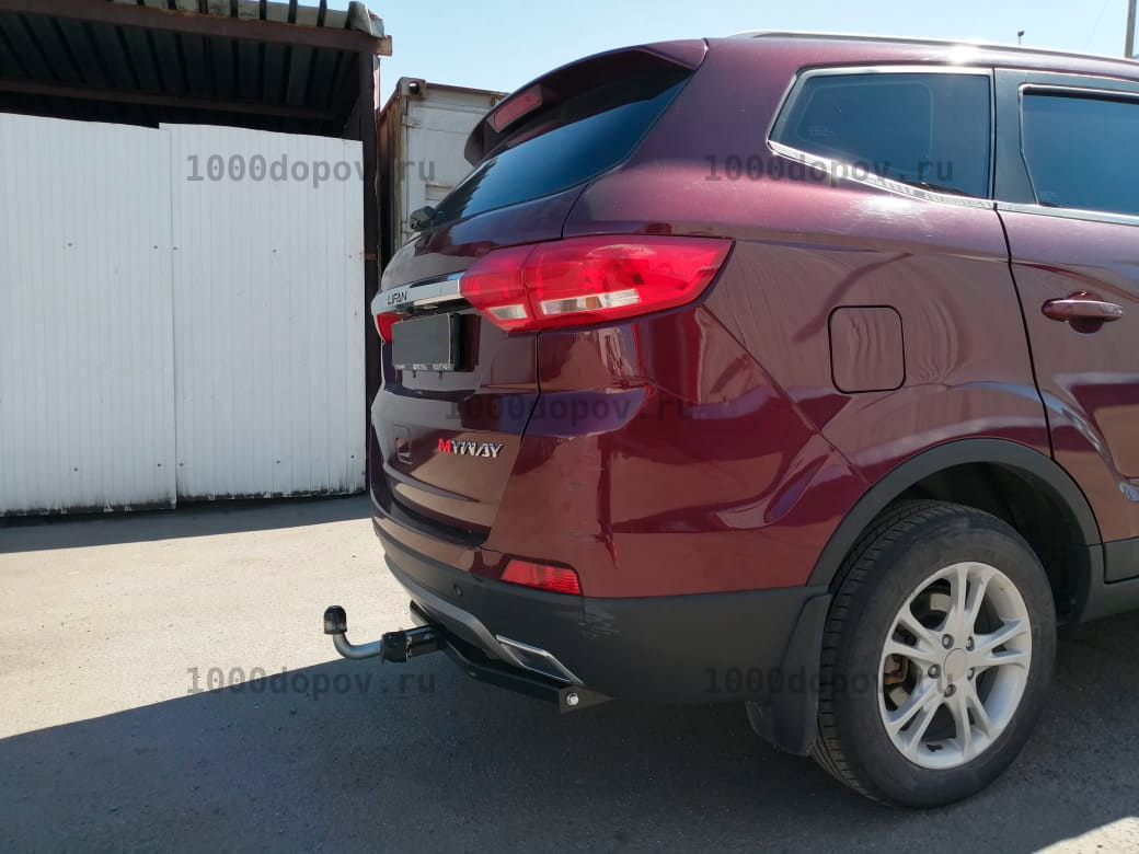 Фаркоп Motodor 94701-A Lifan Myway 2017-н.в. (оцинк. шар) — рисунок 1