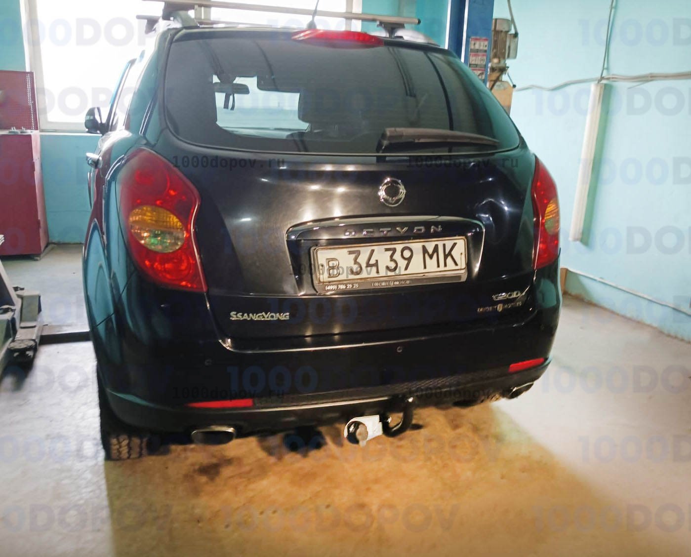 Фаркоп Трейлер 7520 SsangYong Actyon 2WD/4WD 2011-н.в. — рисунок 2