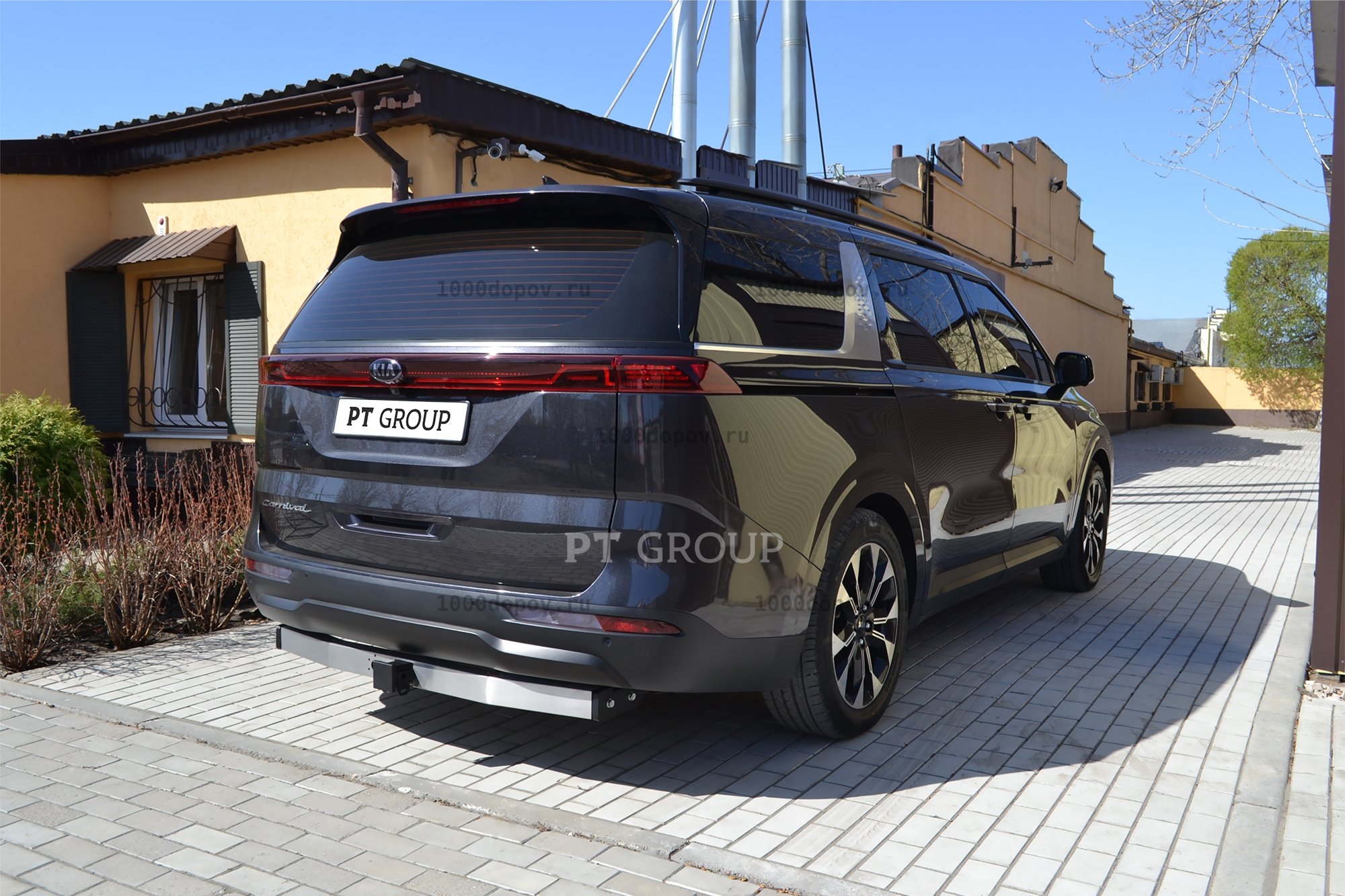 Фаркоп PT Group KCA-20-991124.00 с НЕРЖ накладкой  Kia Carnival 2020-н.в — рисунок 14