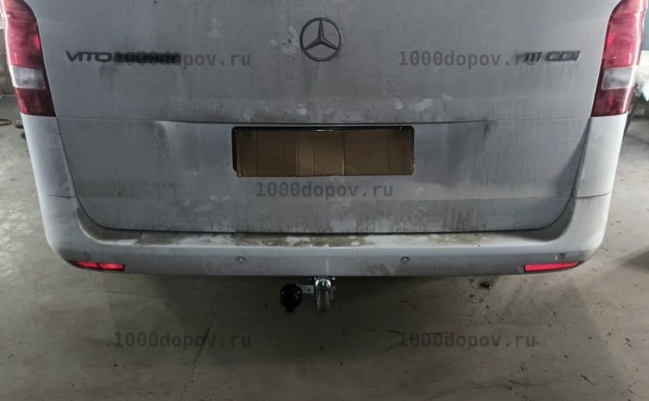 Фаркоп Motodor 91204-А Mercedes Viano W639 09/2003-2014 (оцинк. шар) — рисунок 1