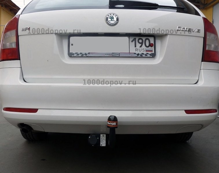 Фаркоп Avtos SK 09 Skoda Octavia 2 (A5) лифтбек, унив 2004-2013 — рисунок 9