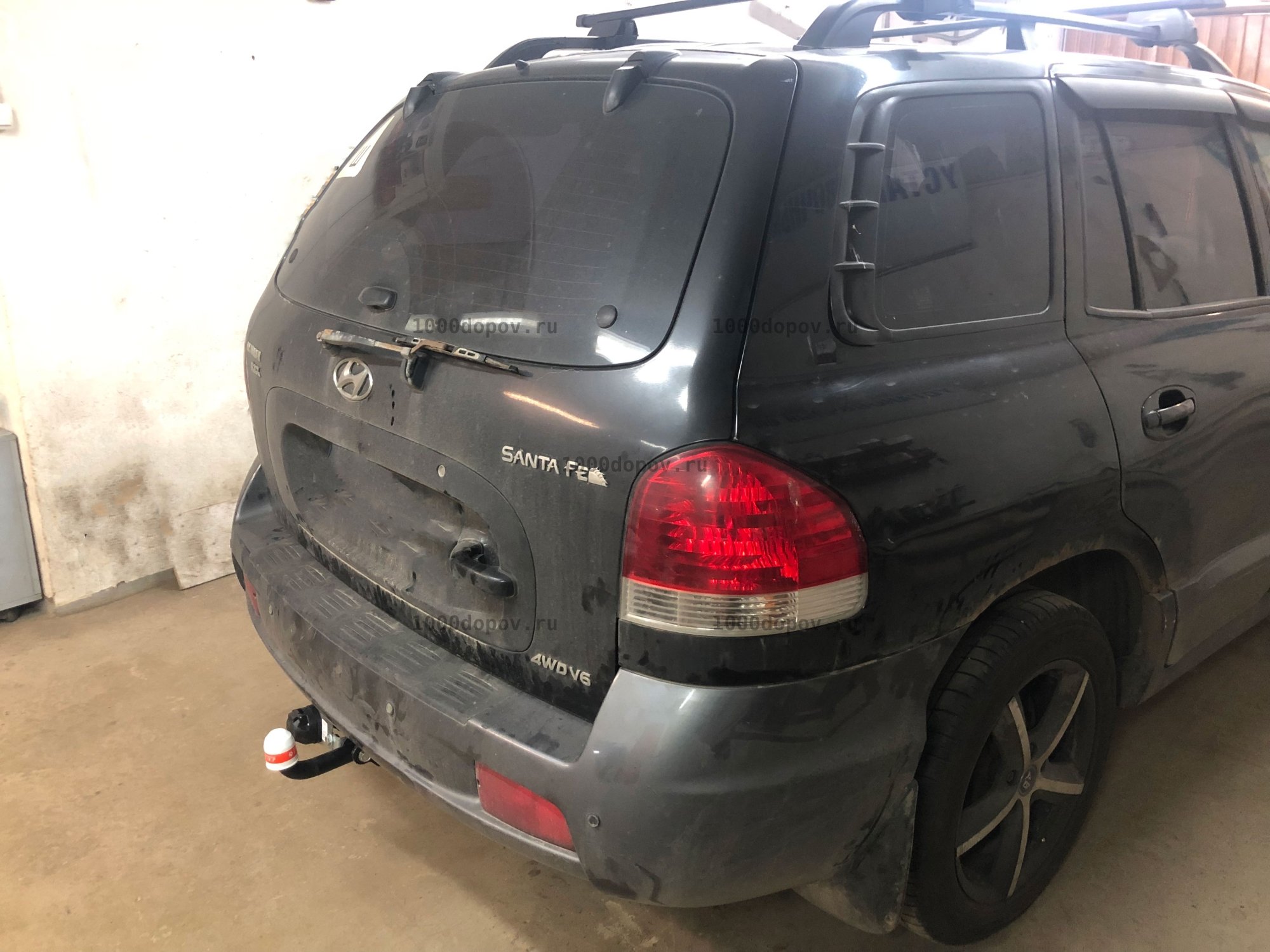Фаркоп Трейлер 7230 Hyundai Santa Fe (SM) 2000-2006 — рисунок 1