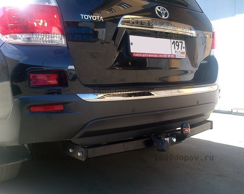 Фаркоп Avtos TY 38 Toyota Highlander 2010-2014 — рисунок 9