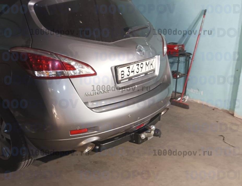 Фаркоп Leader Plus N118-F Nissan Murano (Z51) 2010-н.в. — рисунок 3