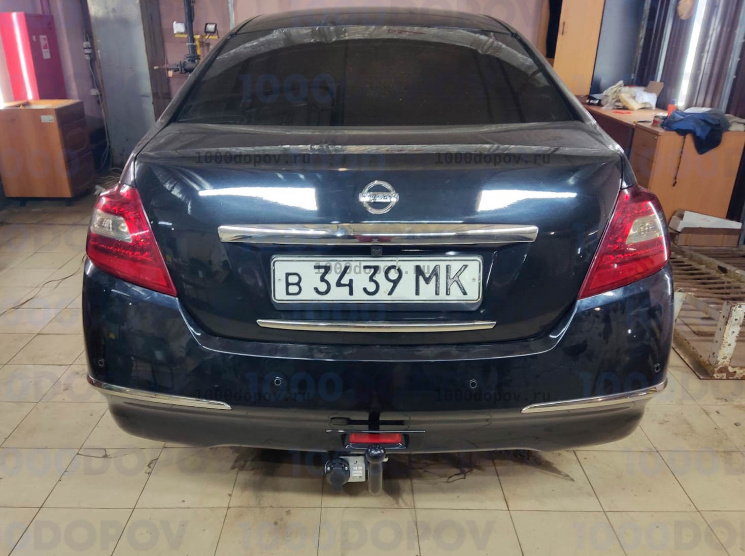 Фаркоп Leader Plus N117-A Nissan Teana (J32) 2008-2014 — рисунок 9