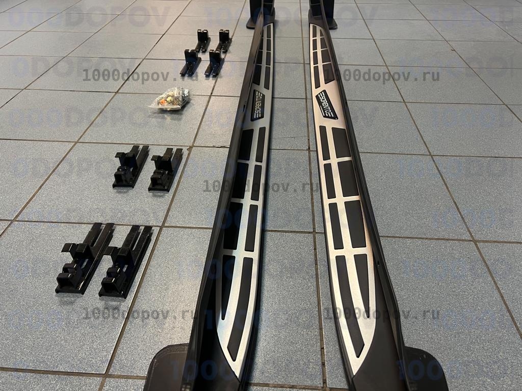 Пороги подножки на Kia Sorento Prime 2014-2020 — рисунок 6