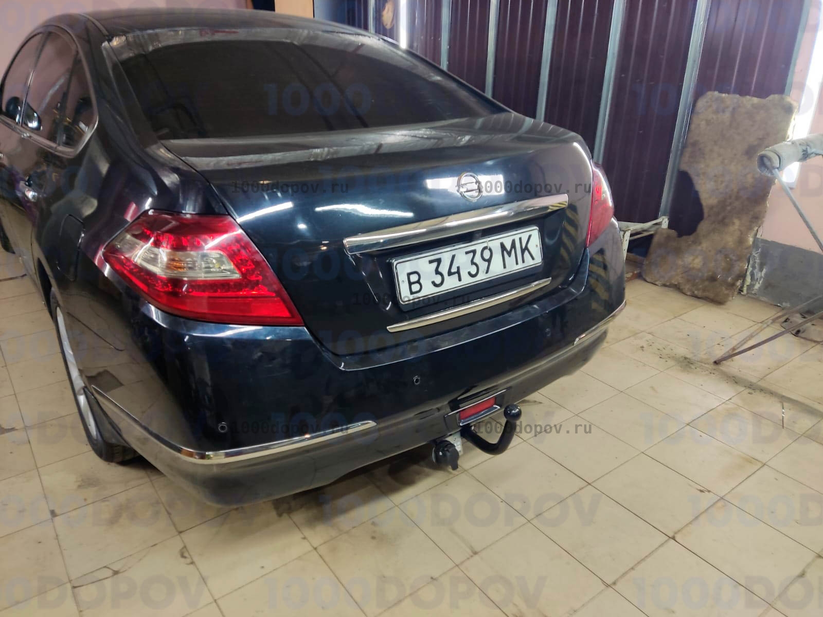 Фаркоп Leader Plus N117-A Nissan Teana (J32) 2008-2014 — рисунок 7