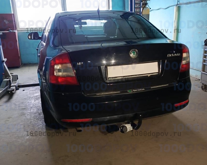 Фаркоп Трейлер 9710 Skoda Octavia 2 A5 2009-2012 (кроме Octavia Tour) — рисунок 1