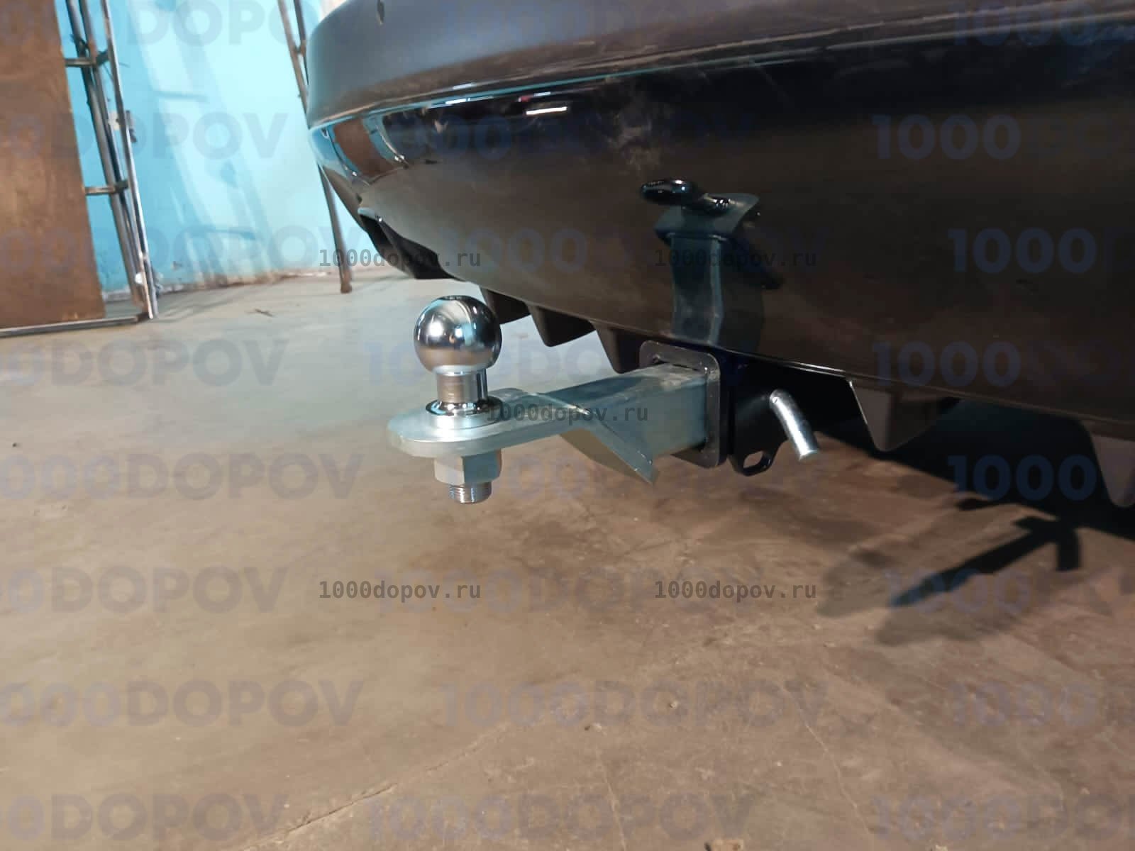 Фаркоп Motodor 98003-E Infiniti QX50 2018 - н.в (хром. Шар) — рисунок 5
