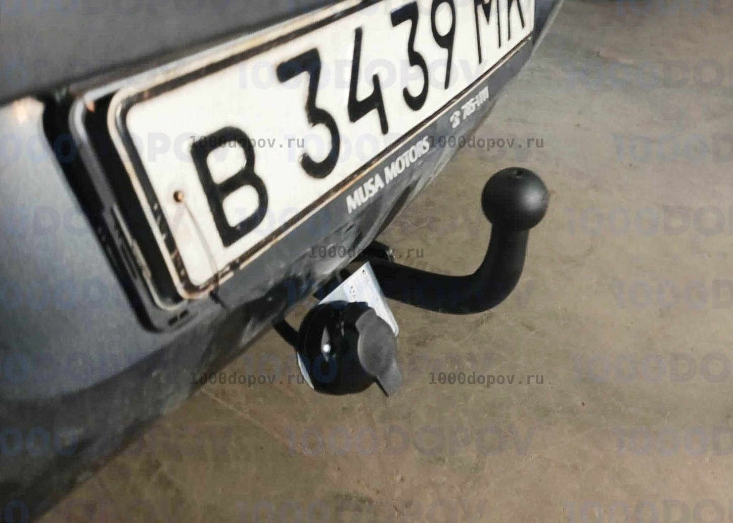 Фаркоп Avtos RN 15 Renault Logan 1 2004-2014 — рисунок 13