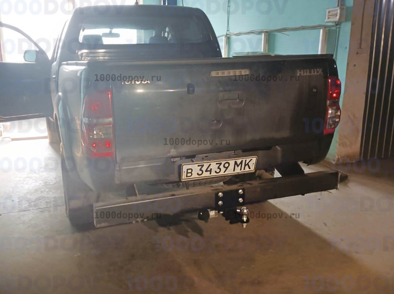 Фаркоп Leader Plus T114-E Toyota Hilux Double Cab (4WD) (N2) 2008-н.в. — рисунок 2