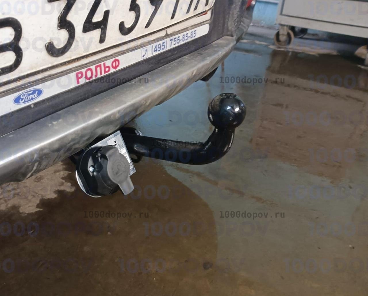 Фаркоп Leader Plus M106-A Mitsubishi Outlander (CU0W) 2002-2007 — рисунок 11