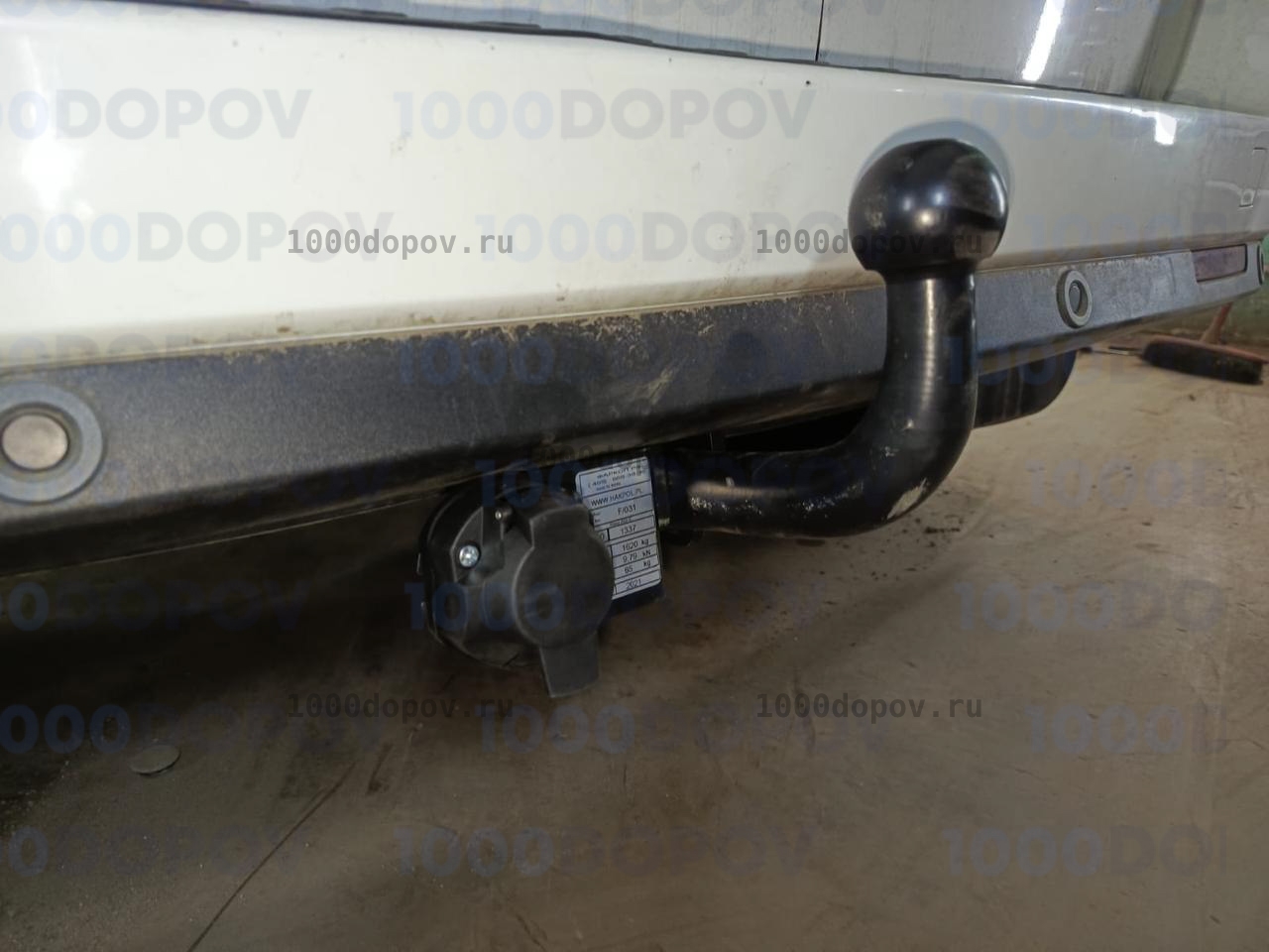 Фаркоп IMIOLA F.031 Opel Combo 2011-н.в. — рисунок 2