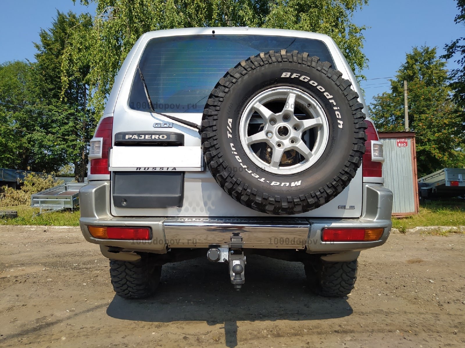 Фаркоп Avtos MI 30 Mitsubishi Pajero 3 2000-2007 — рисунок 1