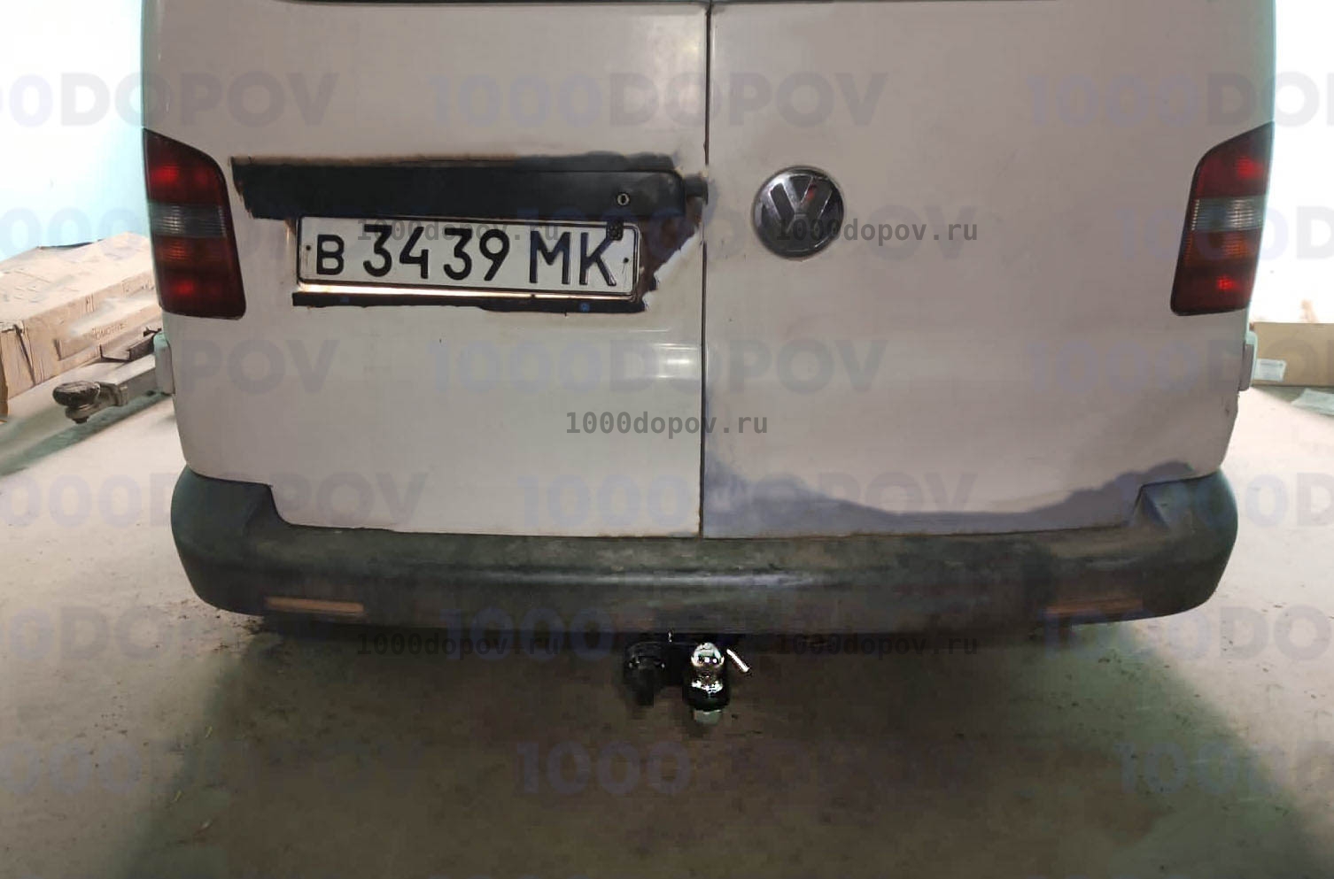 Фаркоп PT GROUP VTR-03-991122.00 Volkswagen Caravelle T5 2003-2015, T6 2015- н.в. — рисунок 3