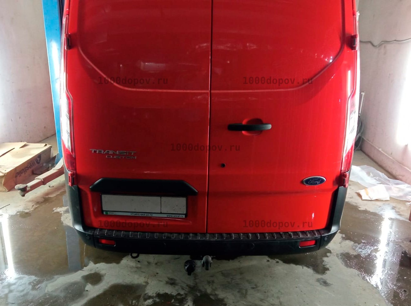 Фаркоп Avtos FD 30 Ford Tourneo Custom 2013-н.в. — рисунок 9